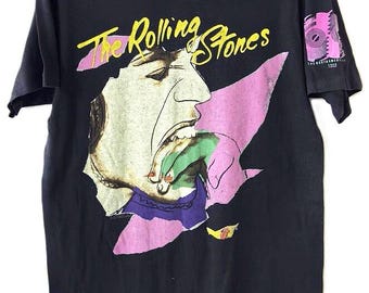 1989 ROLLING STONES Vintage Rare! All-over-print 80's Tour Shorts