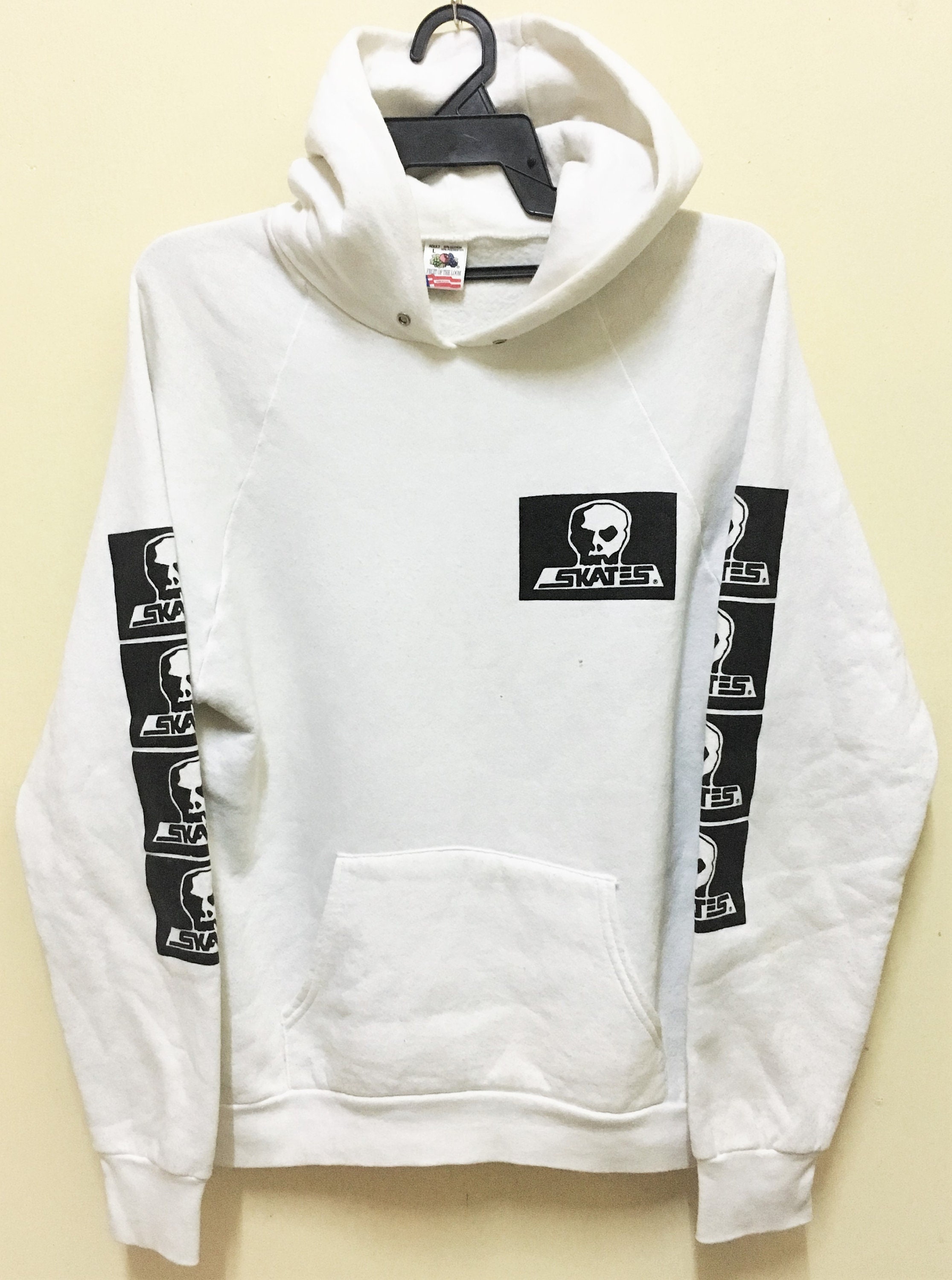 Vintage SKULL SKATES Skateboards Hoodie Sweatshirt Tshirt Etsy