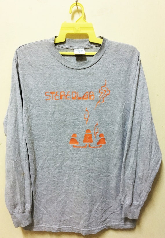 Vintage 90s STEREOLAB Indie Pop Post Rock Tour Con