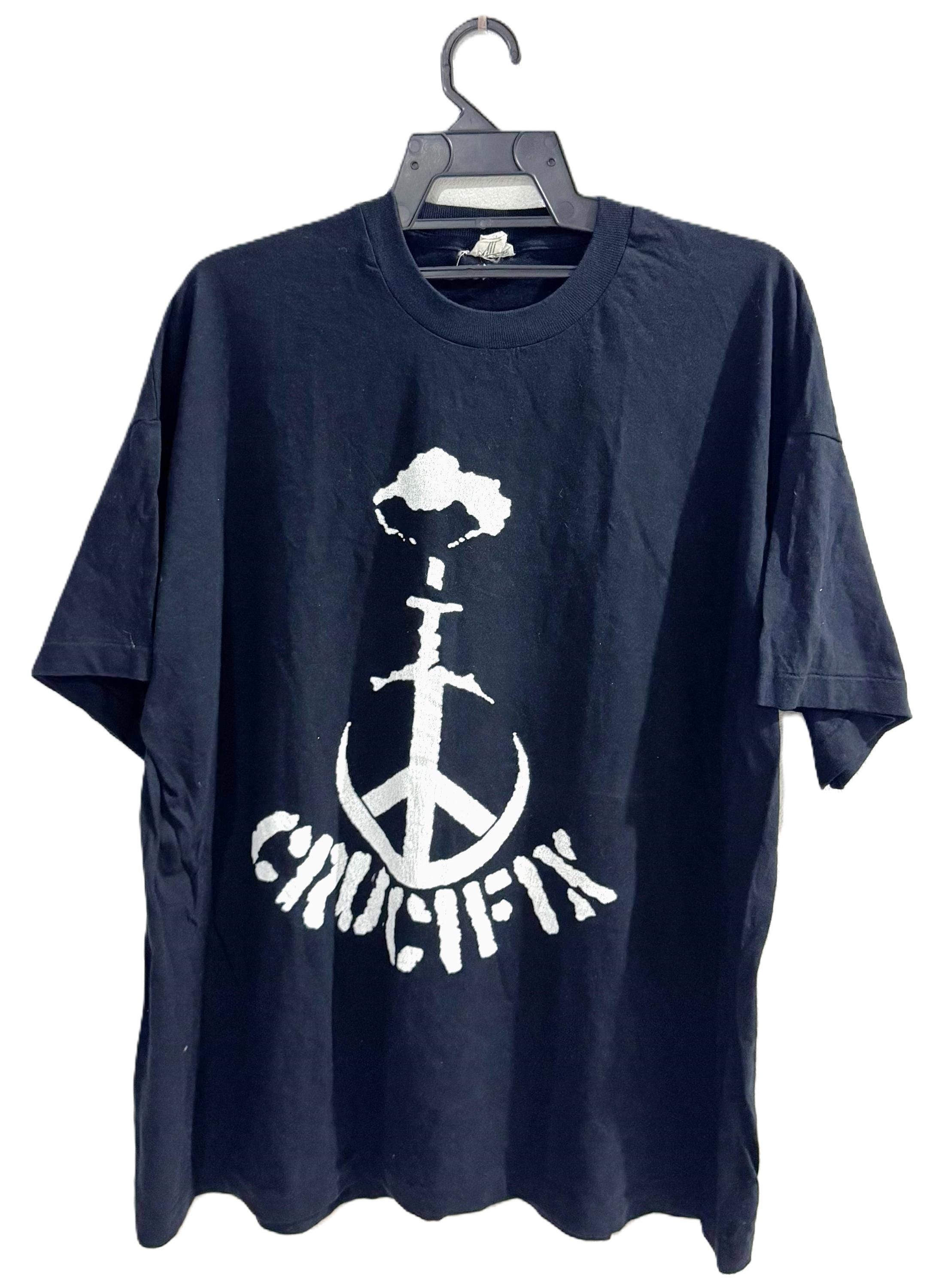 Crucifix Band T Shirt - Etsy