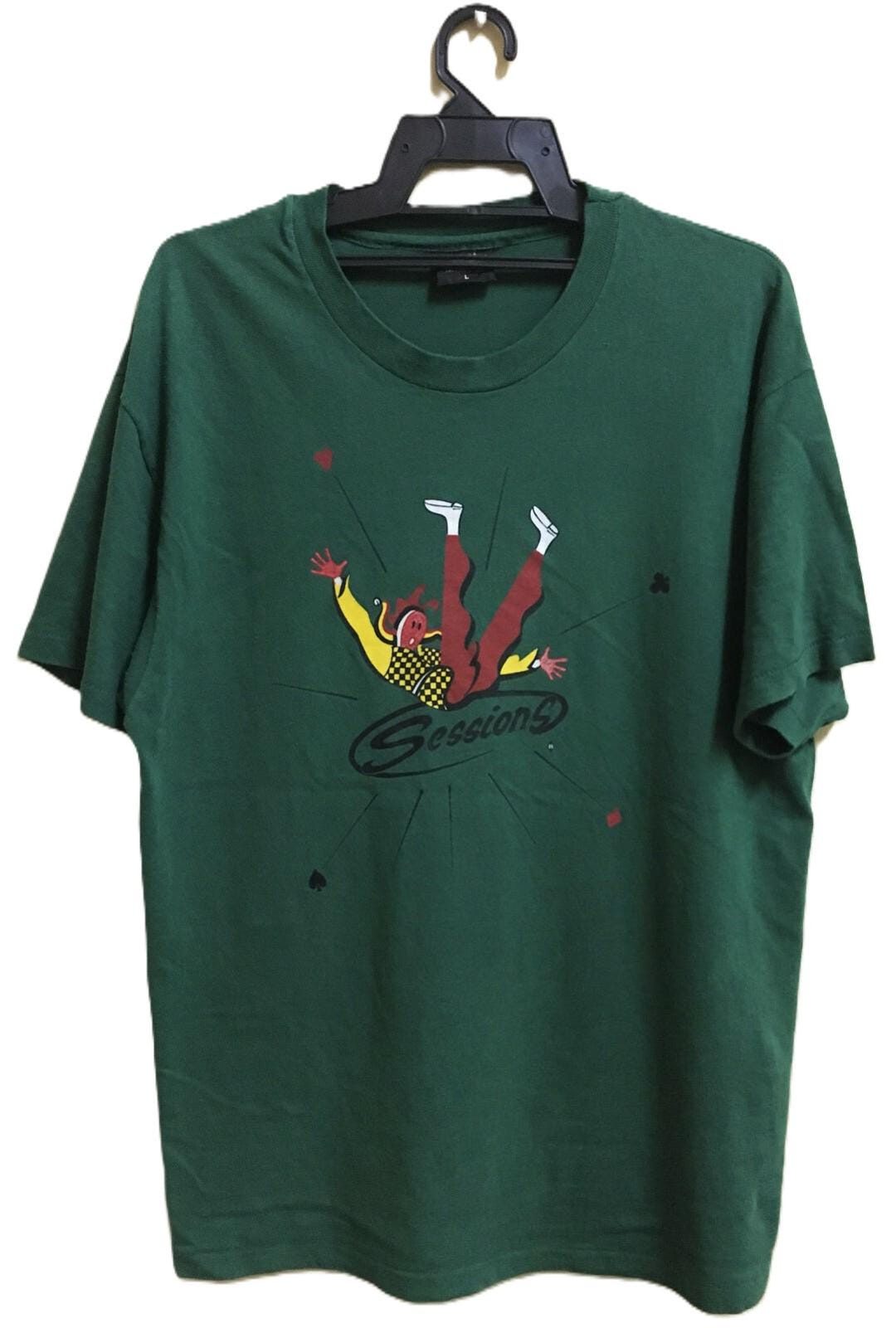 Vintage 90s SESSION Skateboards Joker Slip T Shirt - Etsy