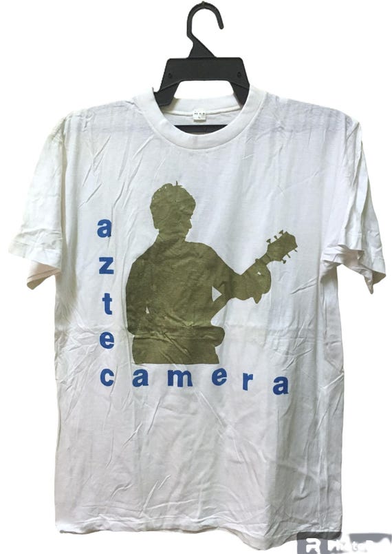 Vintage 1990 AZTEC CAMERA Indie Rock New Wave Tour Concert T Shirt 