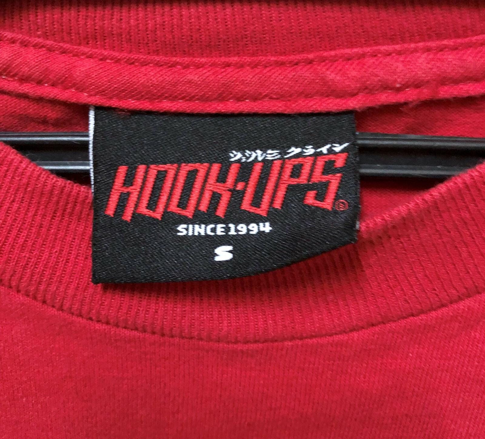 Vintage 90's HOOK-UPS Skateboards T Shirt Japan Anime Manga Akira