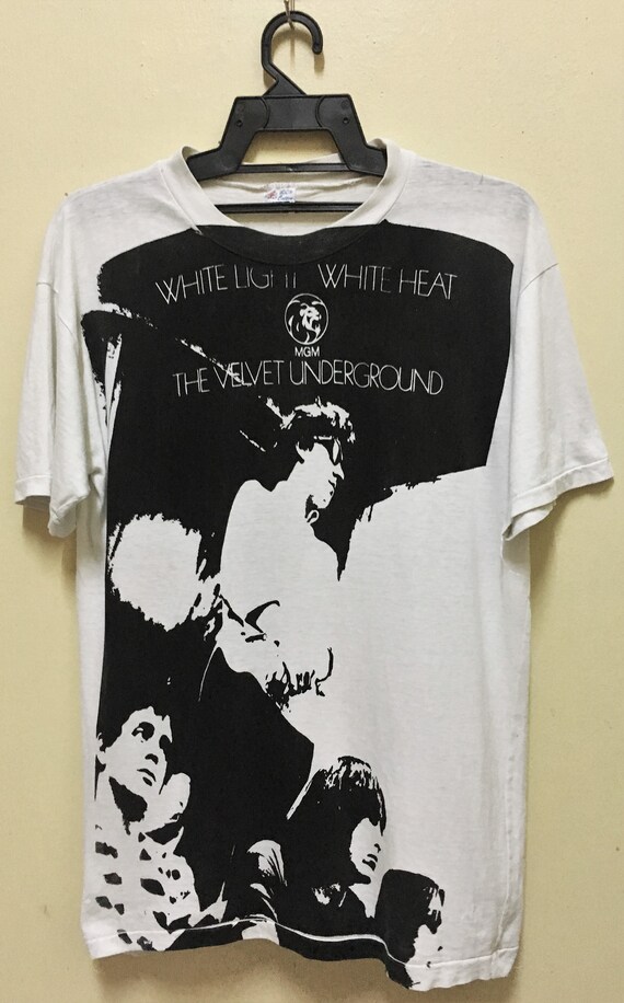 Vintage 80s THE VELVET UNDERGROUND Rock Punk Tour