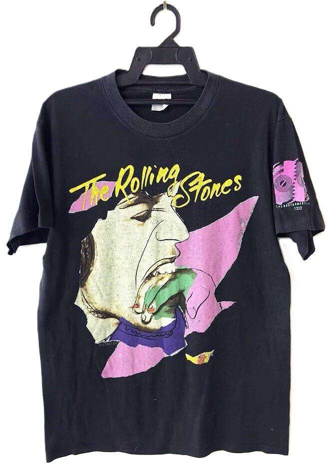 T Shirt 1989 Vintage Rolling Stones - Etsy