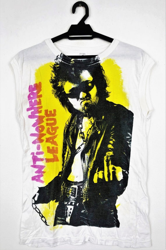 Vintage 80s ANTI NOWHERE LEAGUE Punk 