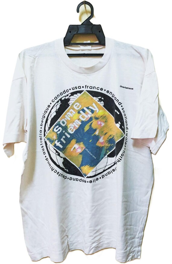 the charlatans some friendly Tシャツ 90s Vintage 1990 THE