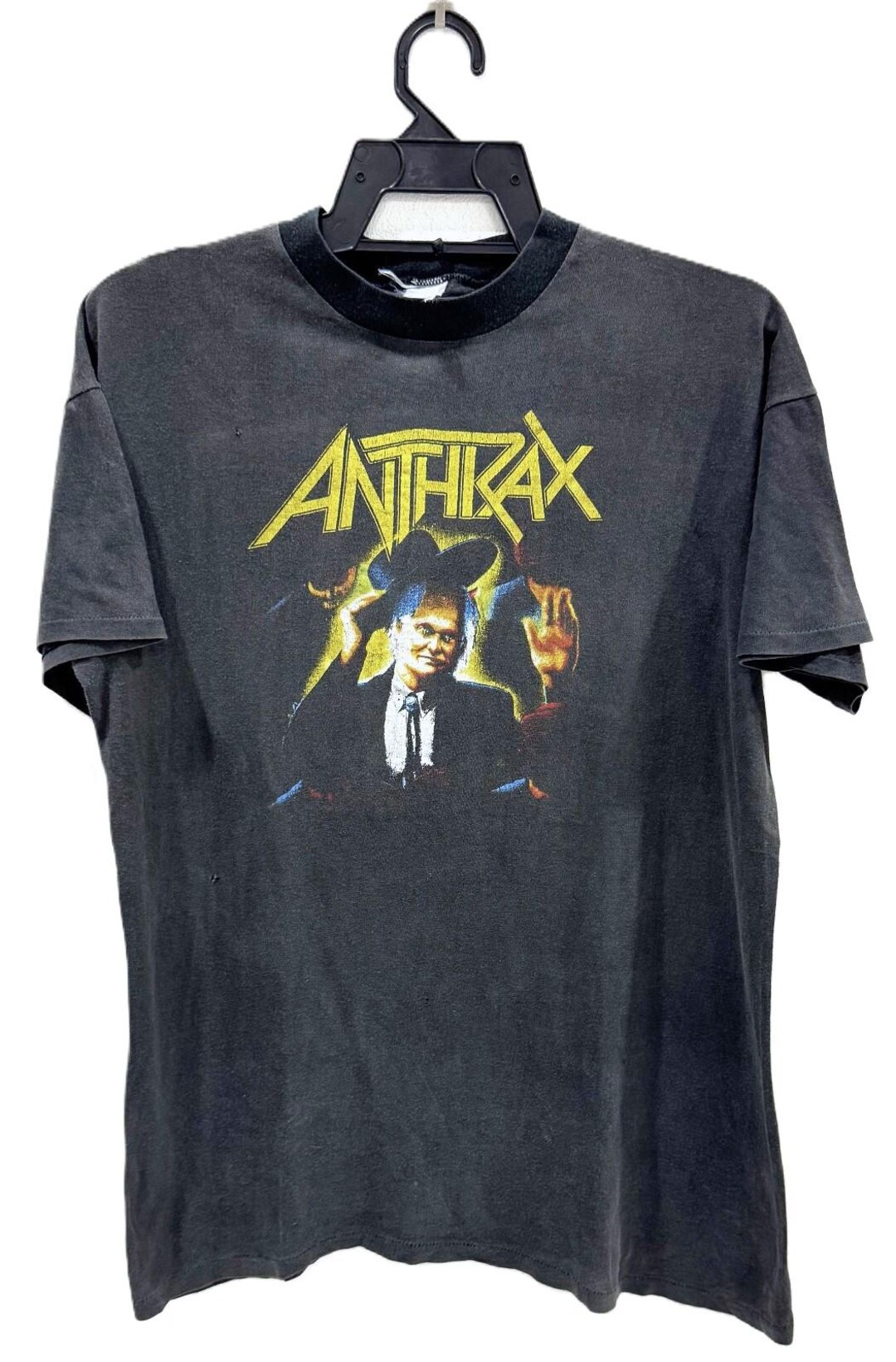 Vintage 80s ANTHRAX Rock Thrash Metal Tour Concert T Shirt - Etsy