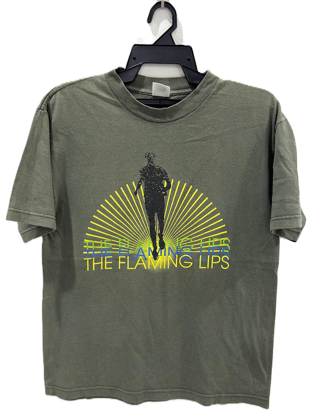 【Vintage】90s The Flaming Lips T-shirt Vintage 90s 1999 THE FLAMING LIPS Indie Rock Tour Concert Promo T