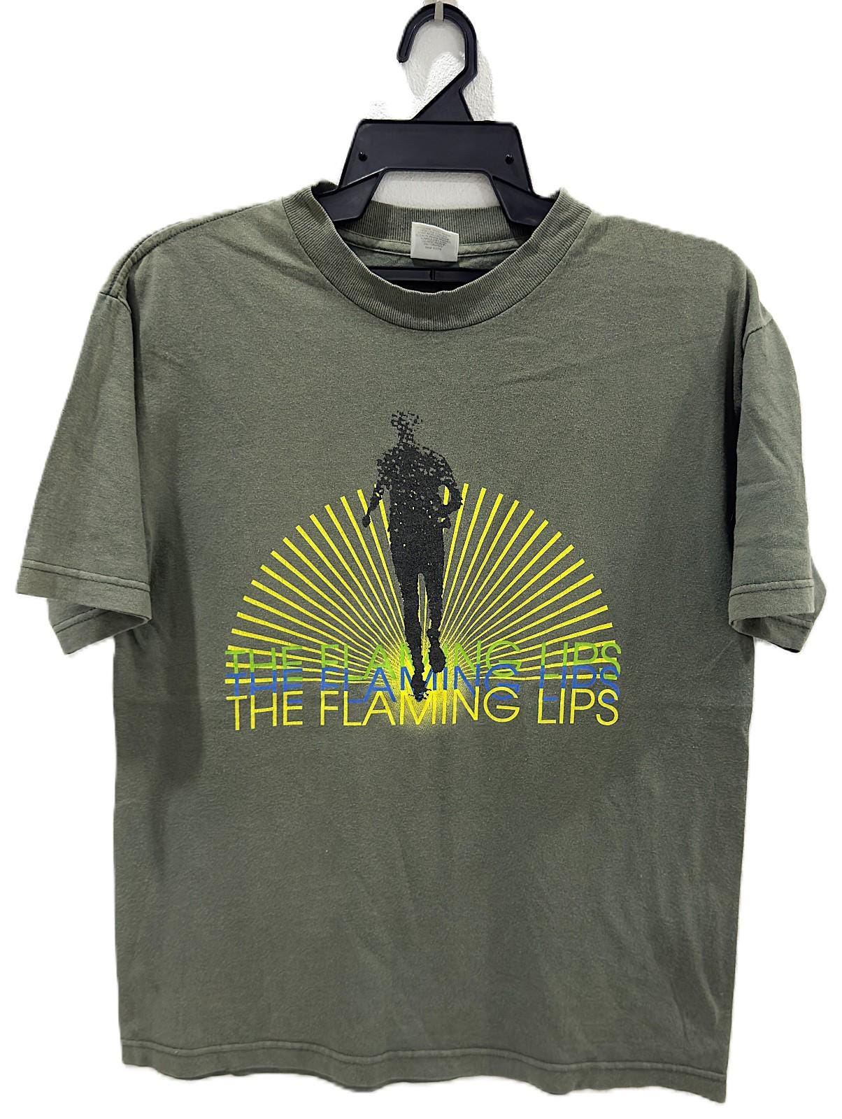【Vintage】90s The Flaming Lips T-shirt Vintage 90s 1999 THE FLAMING LIPS Indie Rock Tour Concert Promo T