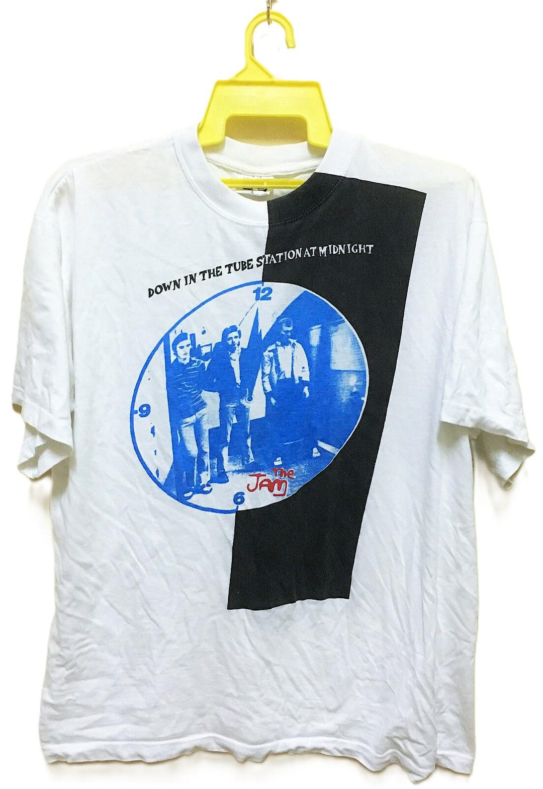 Vintage 90s THE JAM Down in the Tubestation at Midnight T Shirt