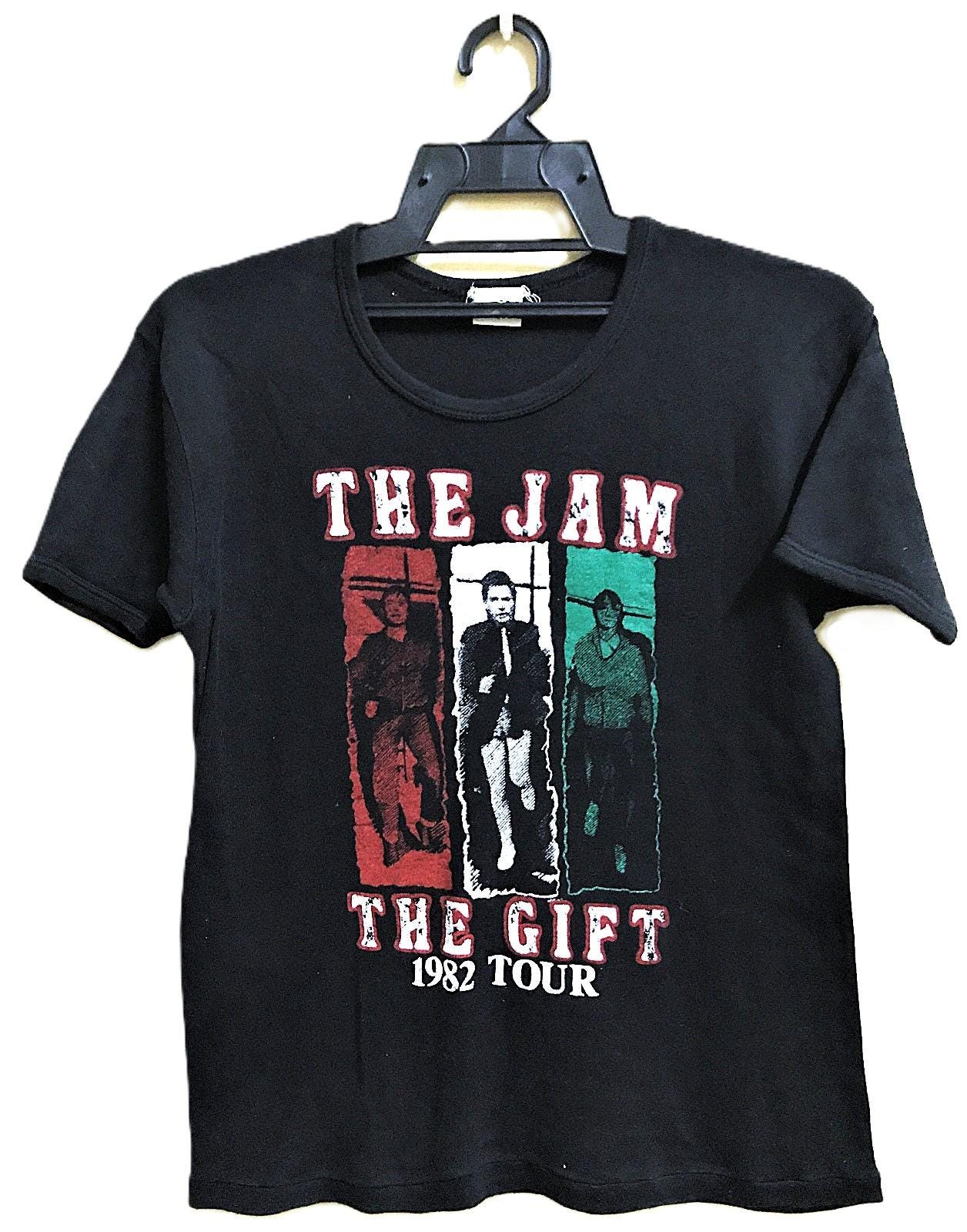 Vintage 80s 1982 THE JAM the Gift Punk Rock Mod Tour Concert T 