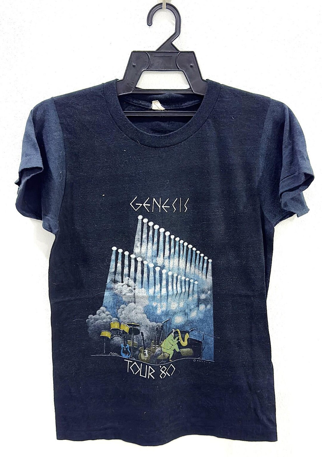 Vintage 80s 1980 GENESIS Rock Concert Tour Promo T Shirt - Etsy