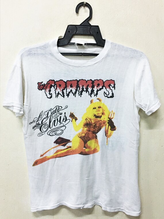 Vintage 80s 1986 THE CRAMPS a Date With Elvis Punk