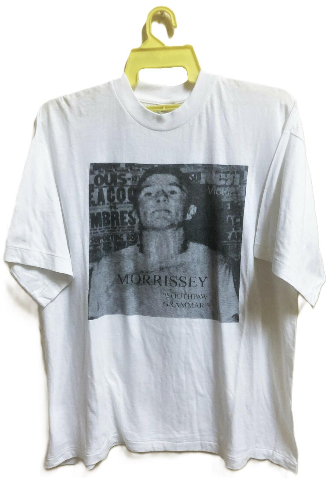 Vintage 90s 1995 MORRISSEY Southpaw Grammar Rock Tour Concert T