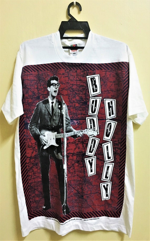 Vintage Mosquitohead BUDDY HOLLY T-shirt Pop Art A