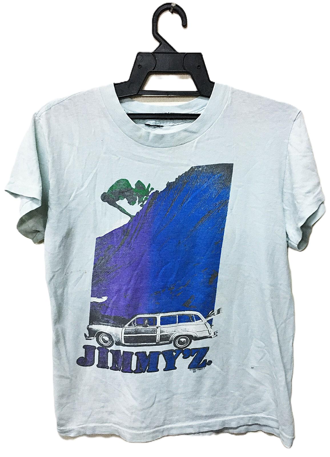 Vintage 80s 1986 JIMMY Z Skate Surf Skateboards T Shirt Punk