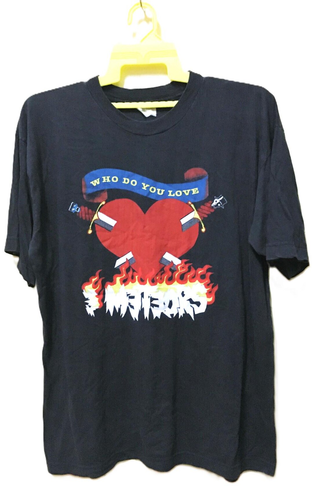 Vintage 90s 1992 THE METEORS Psychobilly Punk Rock Concert Tour T