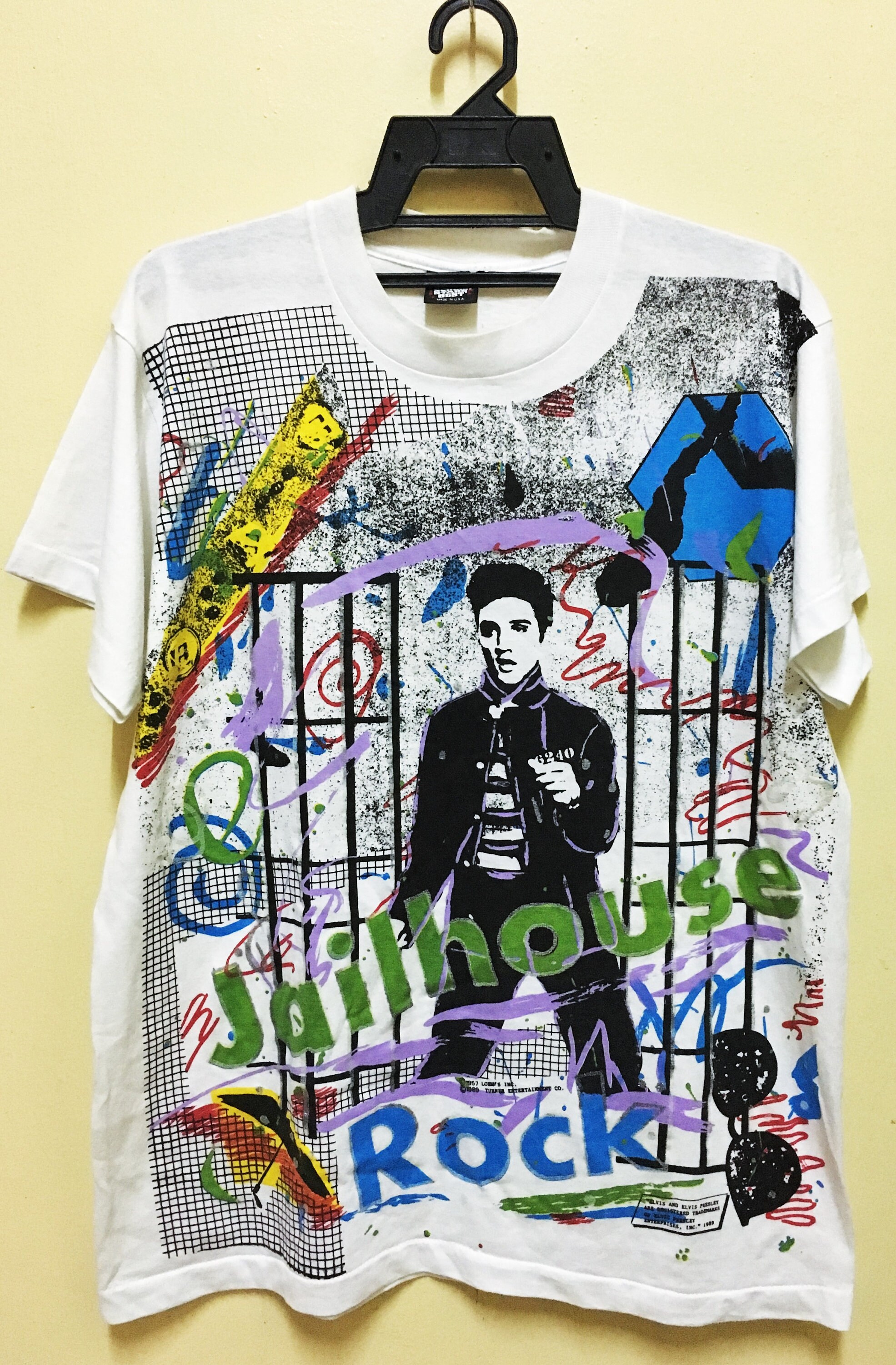 Vintage ELVIS PRESLEY Jailhouse Rock T 