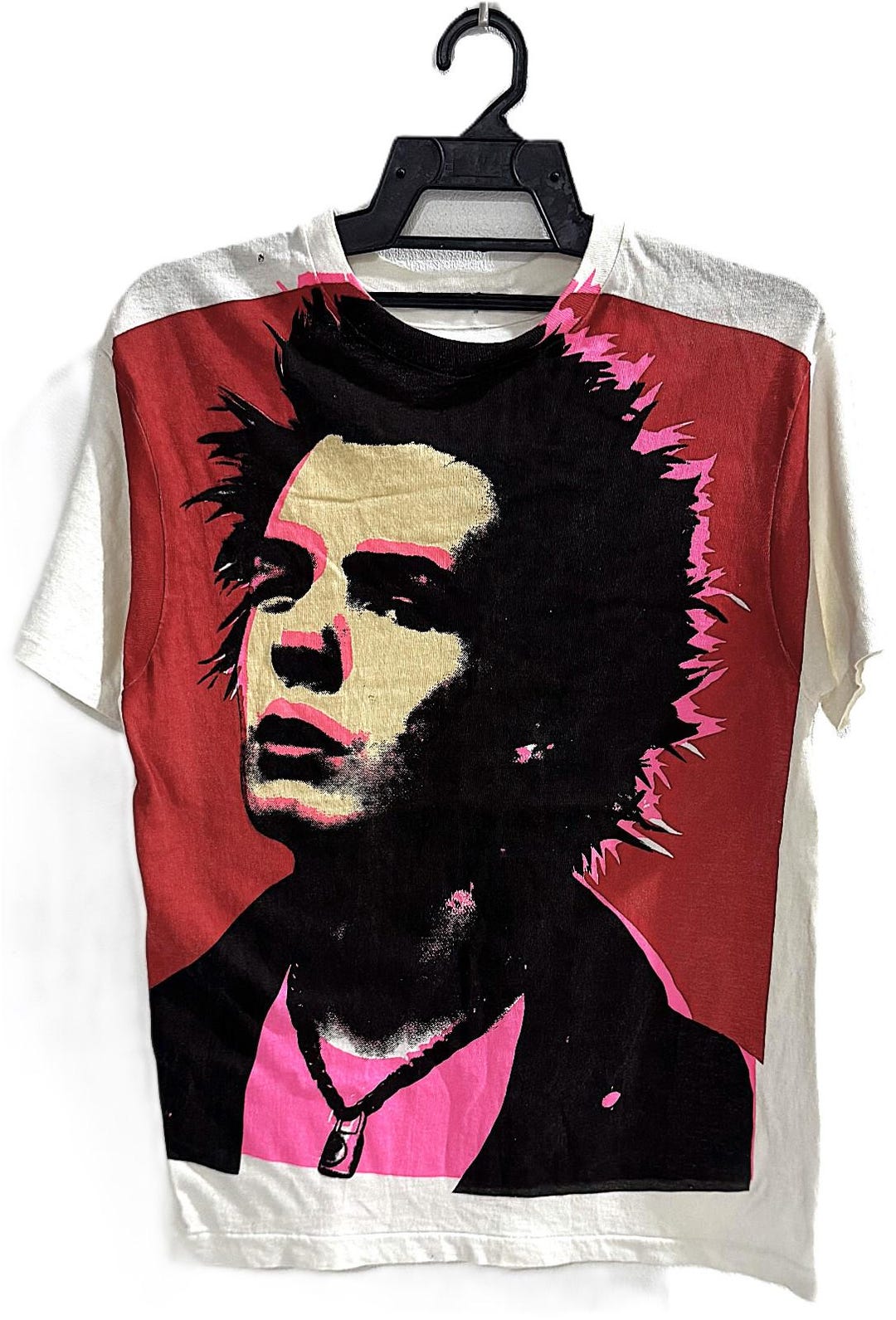 Vintage 80s SID VICIOUS Punk Rock T Shirt Sex Pistols Fifth Column