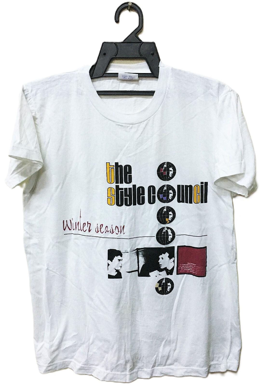 Vintage 80s 1985 THE STYLE COUNCIL Punk Rock Tour Concert T Shirt