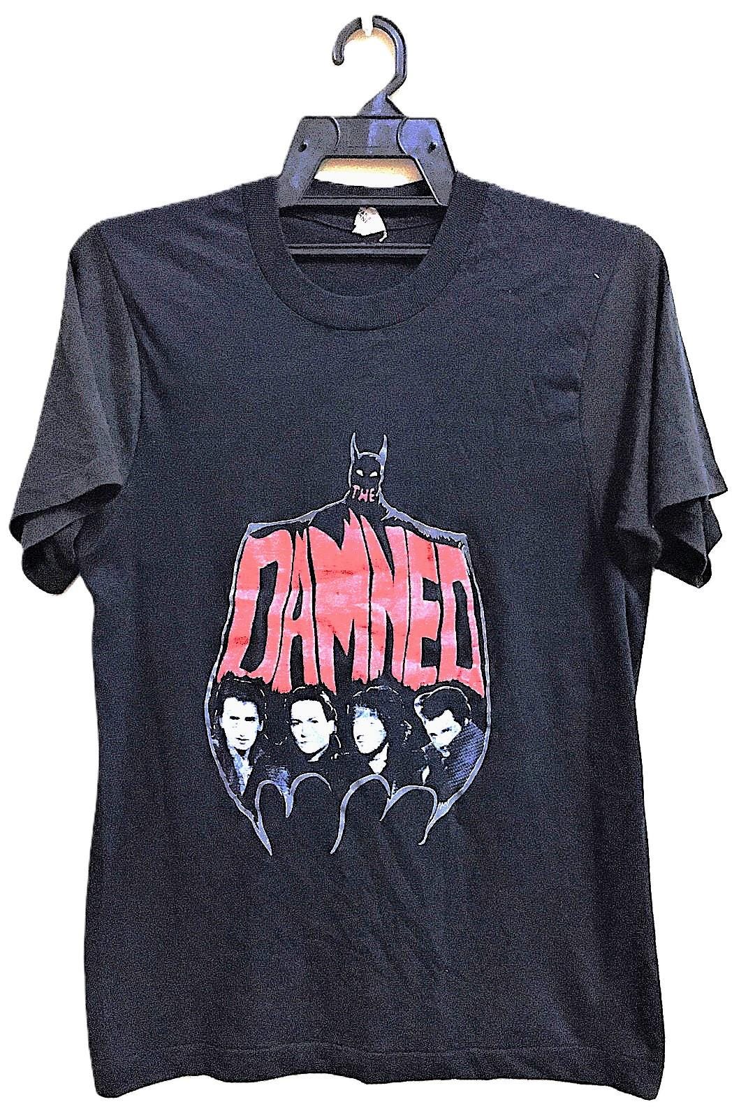 Vintage 80s THE DAMNED Punk Rock Tour Concert T Shirt - Etsy
