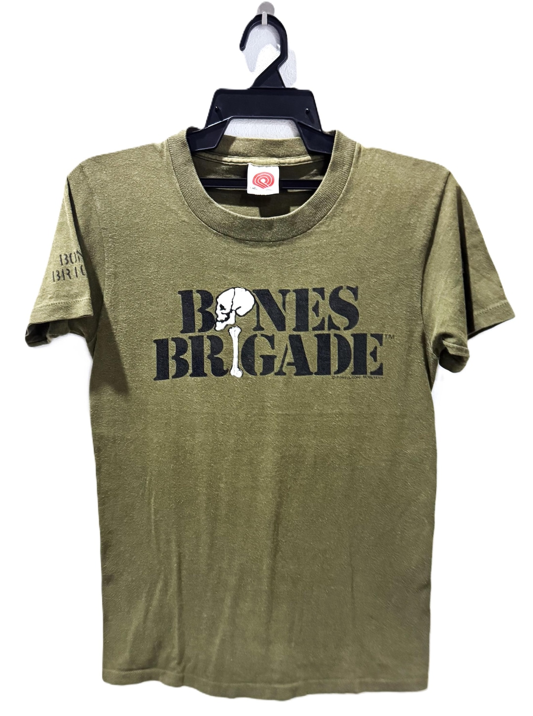 Vintage 80s 1989 Powell Peralta BONES BRIGADE Skateboards T Shirt