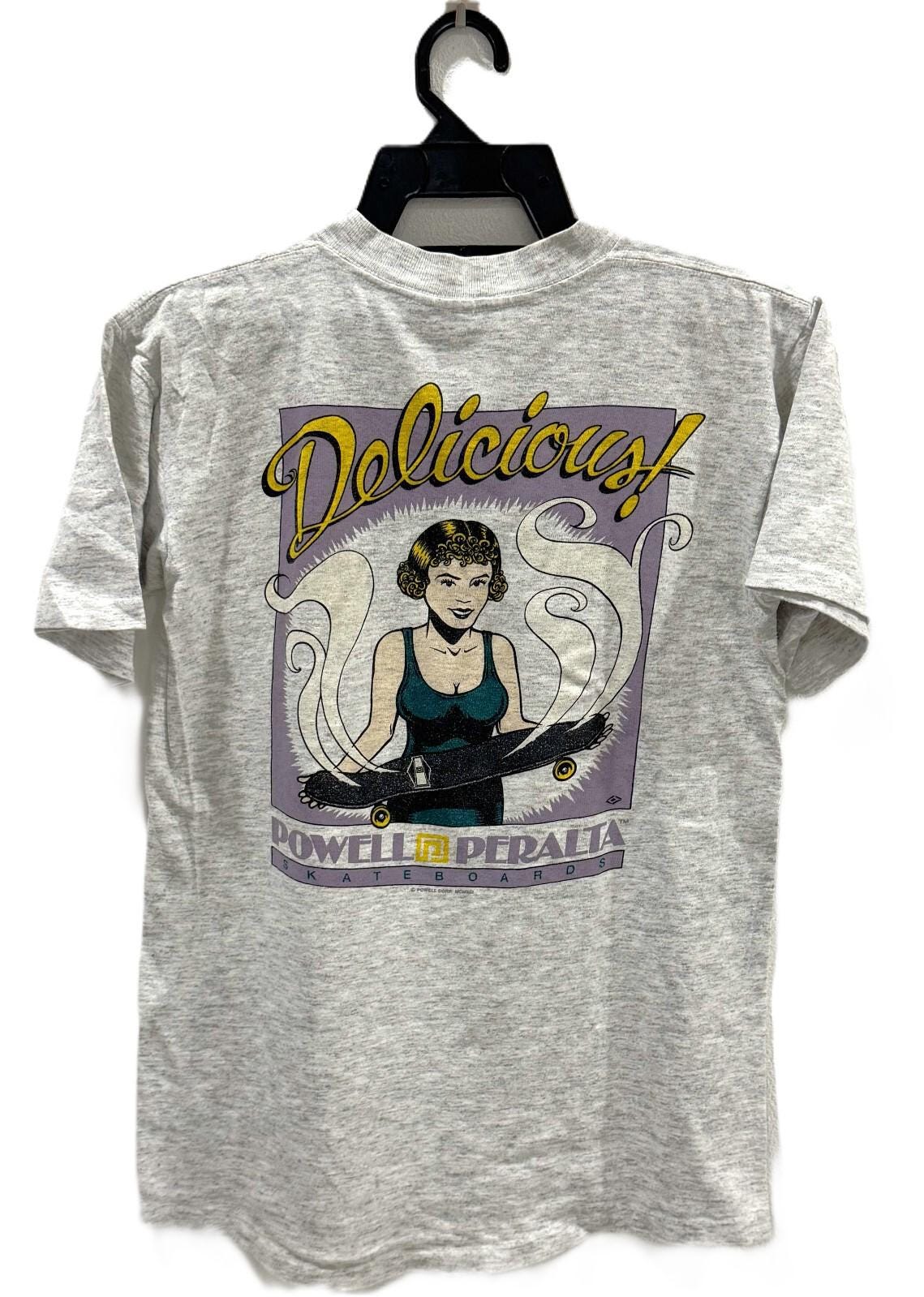 Vintage 90s 1991 Powell Peralta Delicious We Deliver Ripper