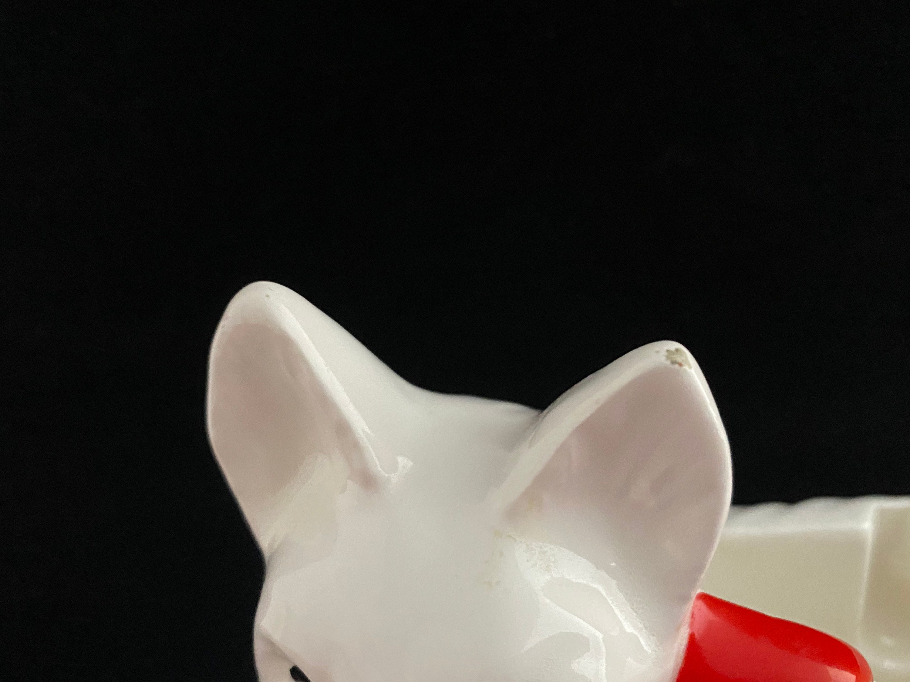 Glue & Adhesives Papercraft Vintage Tape Dispenser Ceramic Scotty dog