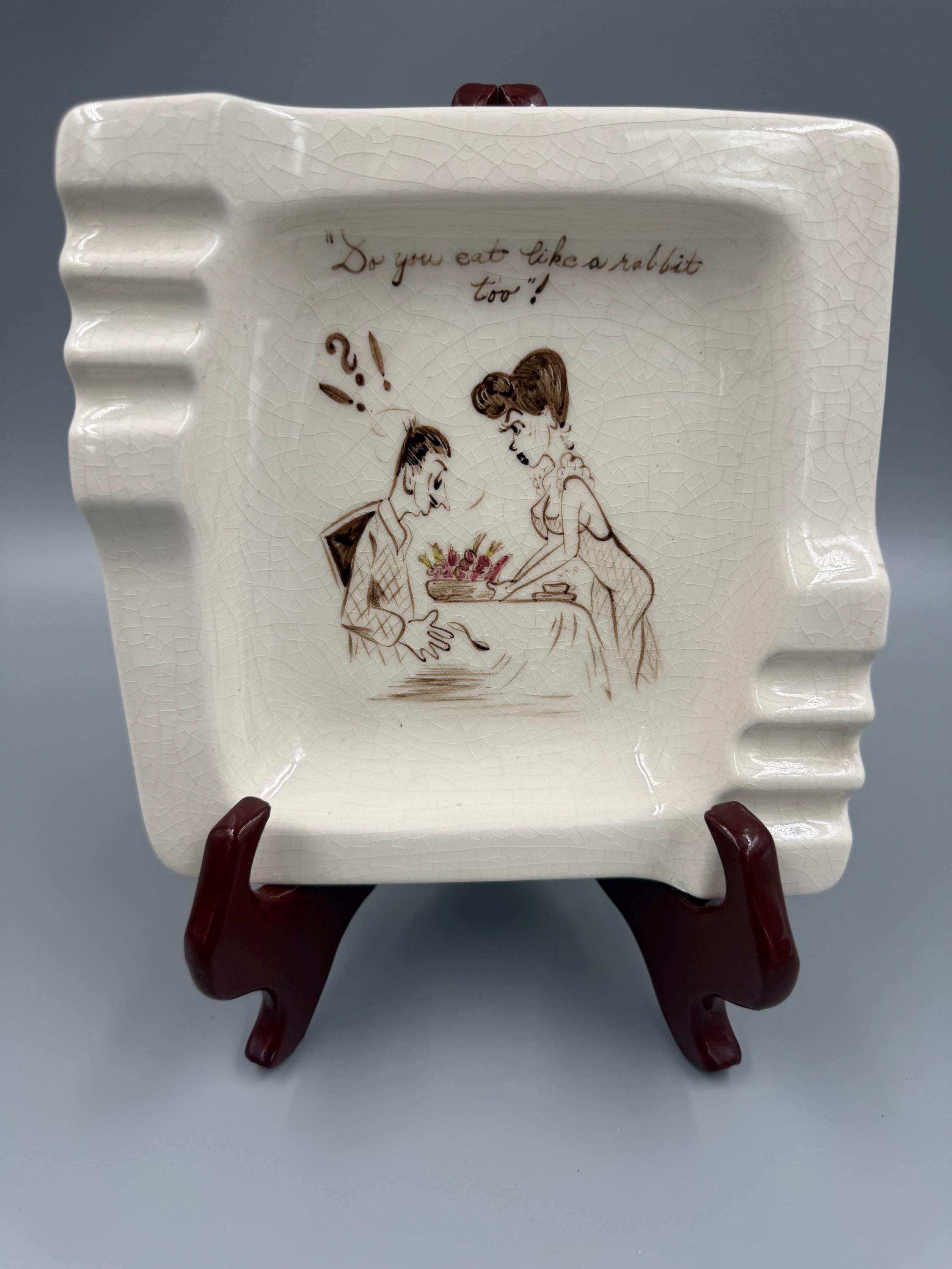 Fuck Sign 中指 灰皿 日本製 ビンテージ Ashtray Adult Humor Ashtray - Etsy