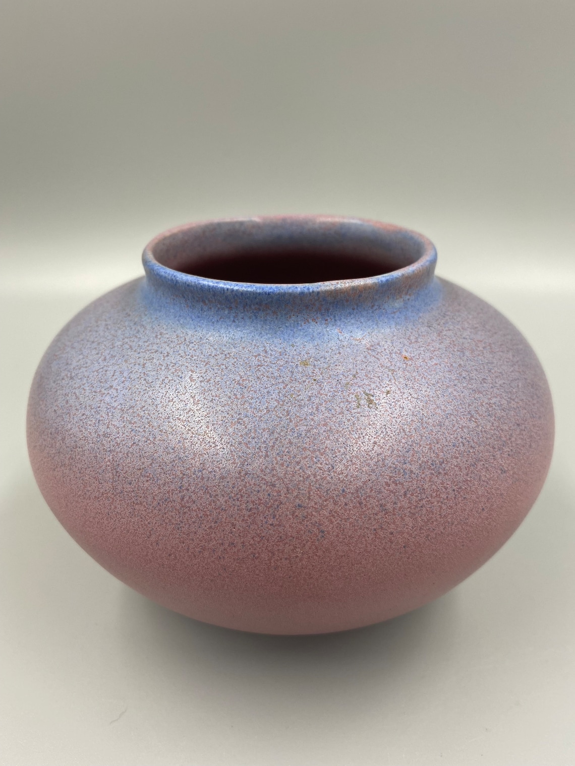 Pottery / Broadmoor Pottery Co Denver Co Matte Pink Bulbous Etsy