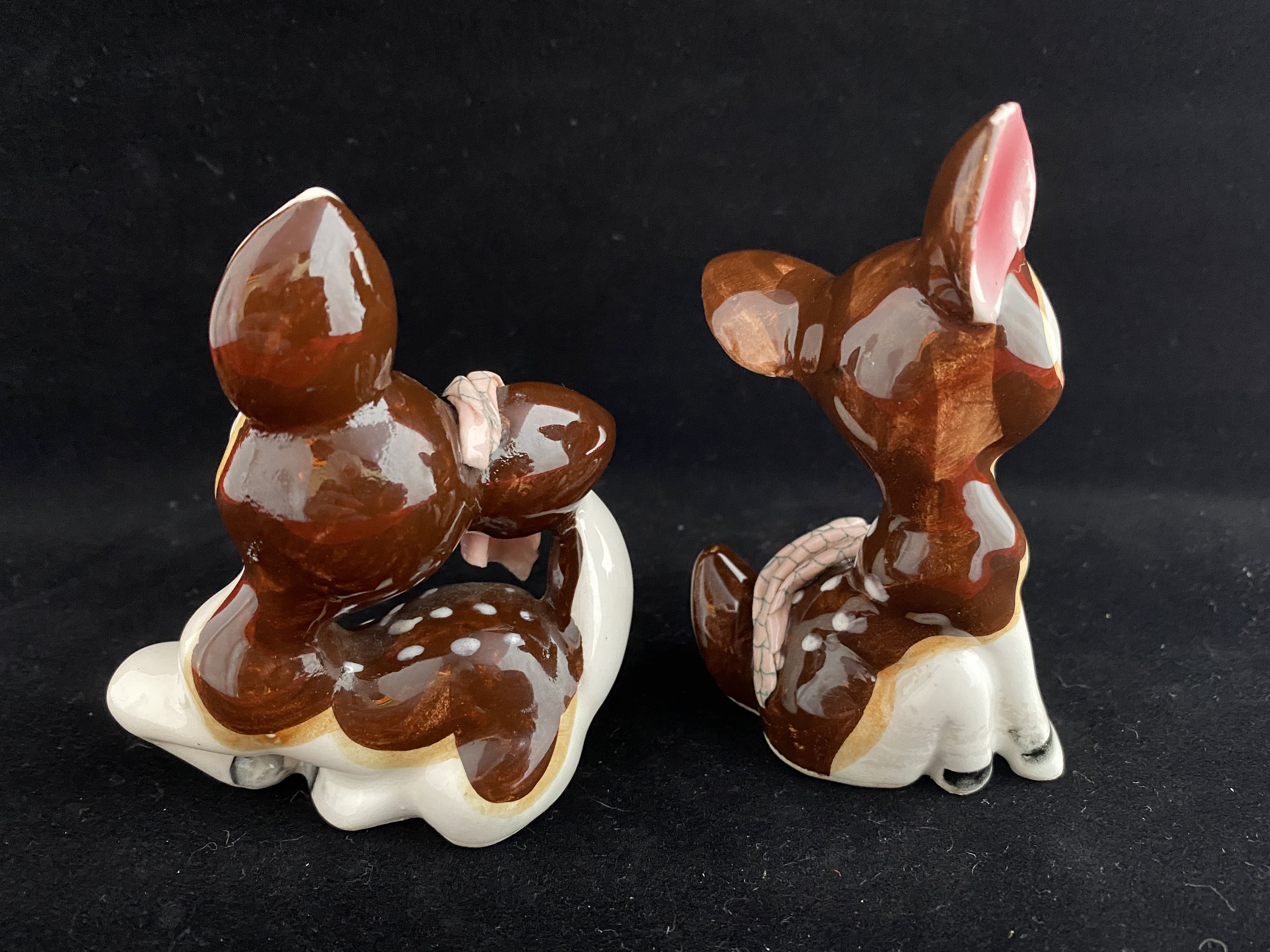 Deer / Vintage Ceramic Fawns / Japan Ceramic Set Fawns / Mid Etsy