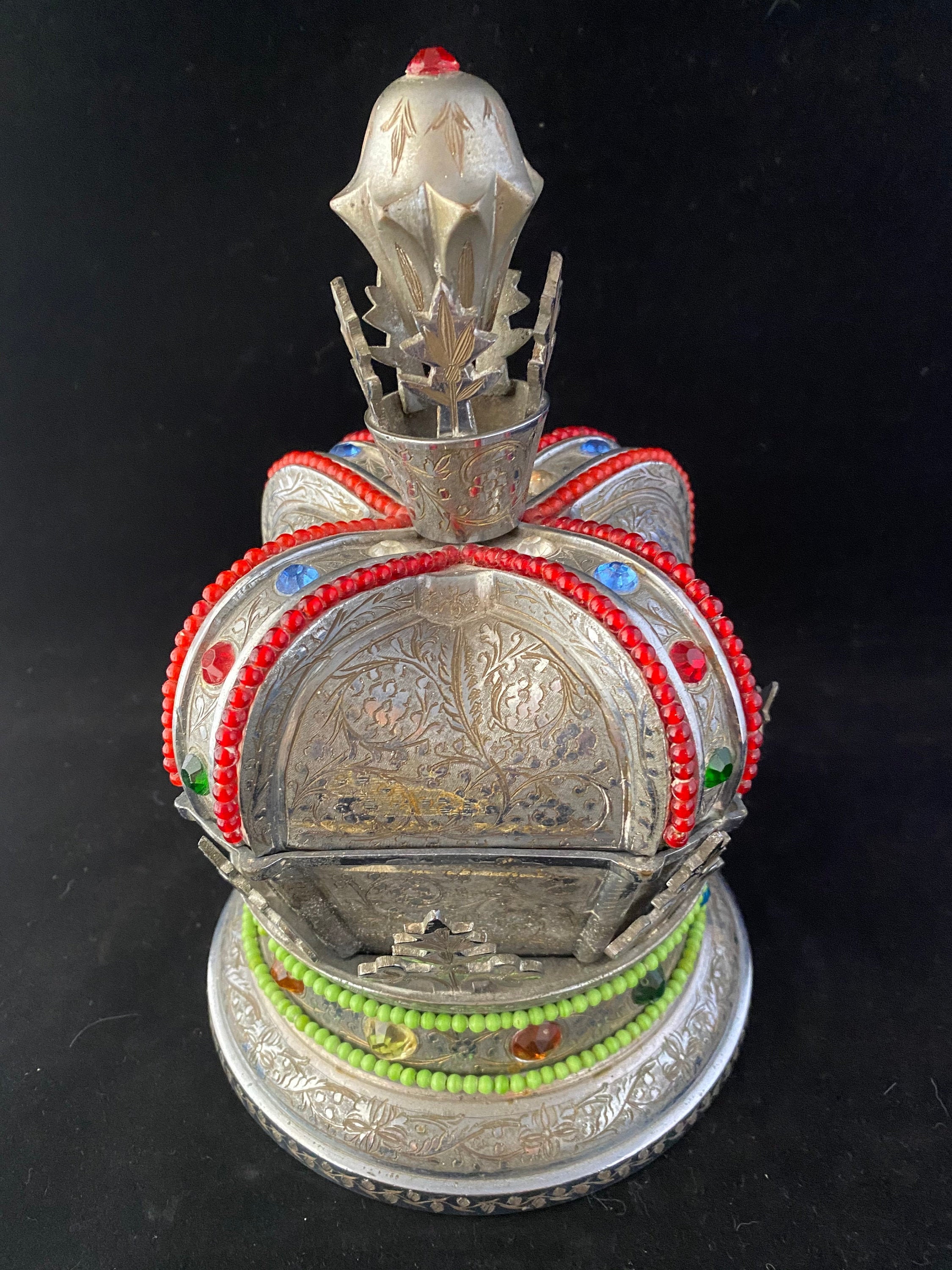 Thorens crown music box / Vintage Fred Zimbalist Jewelry music Etsy