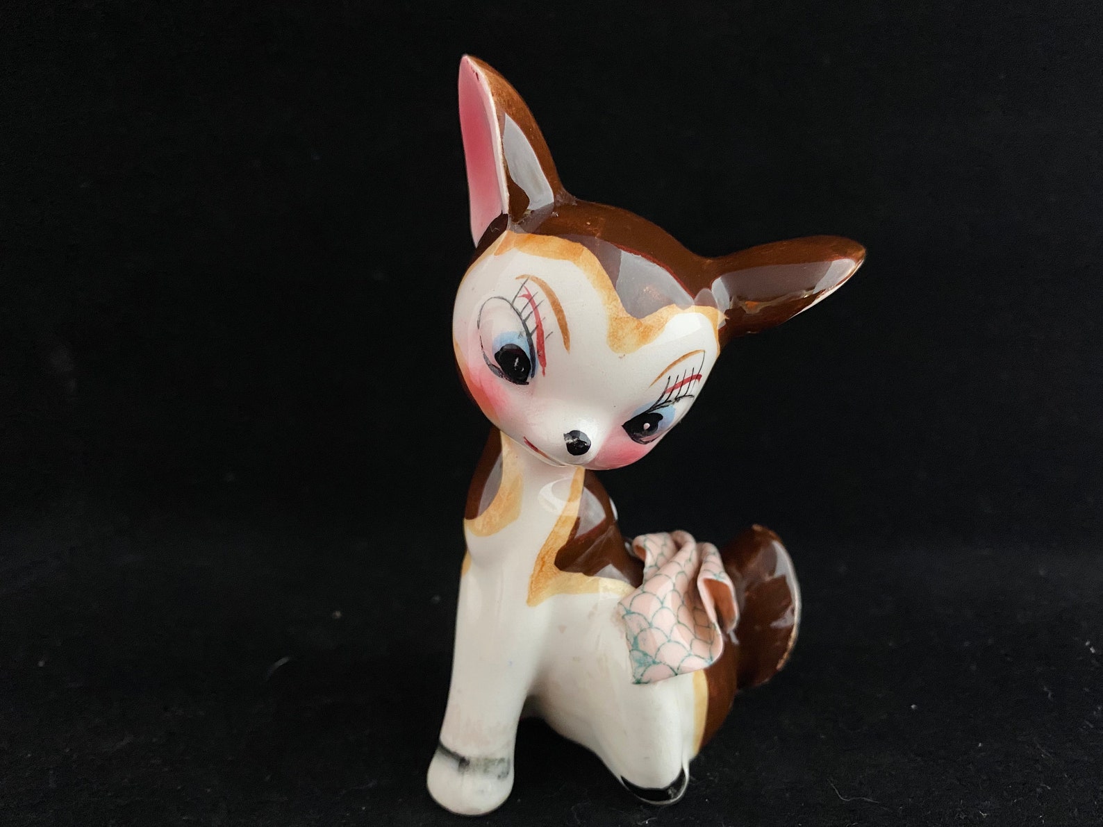 Deer / Vintage Ceramic Fawns / Japan Ceramic Set Fawns / Mid Etsy