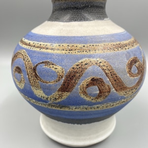 Pacific Stoneware / Vintage Pacific Stoneware vase signed B Welsh / Stoneware vase, 1971 Pacific Stoneware Vase / Stoneware Vase