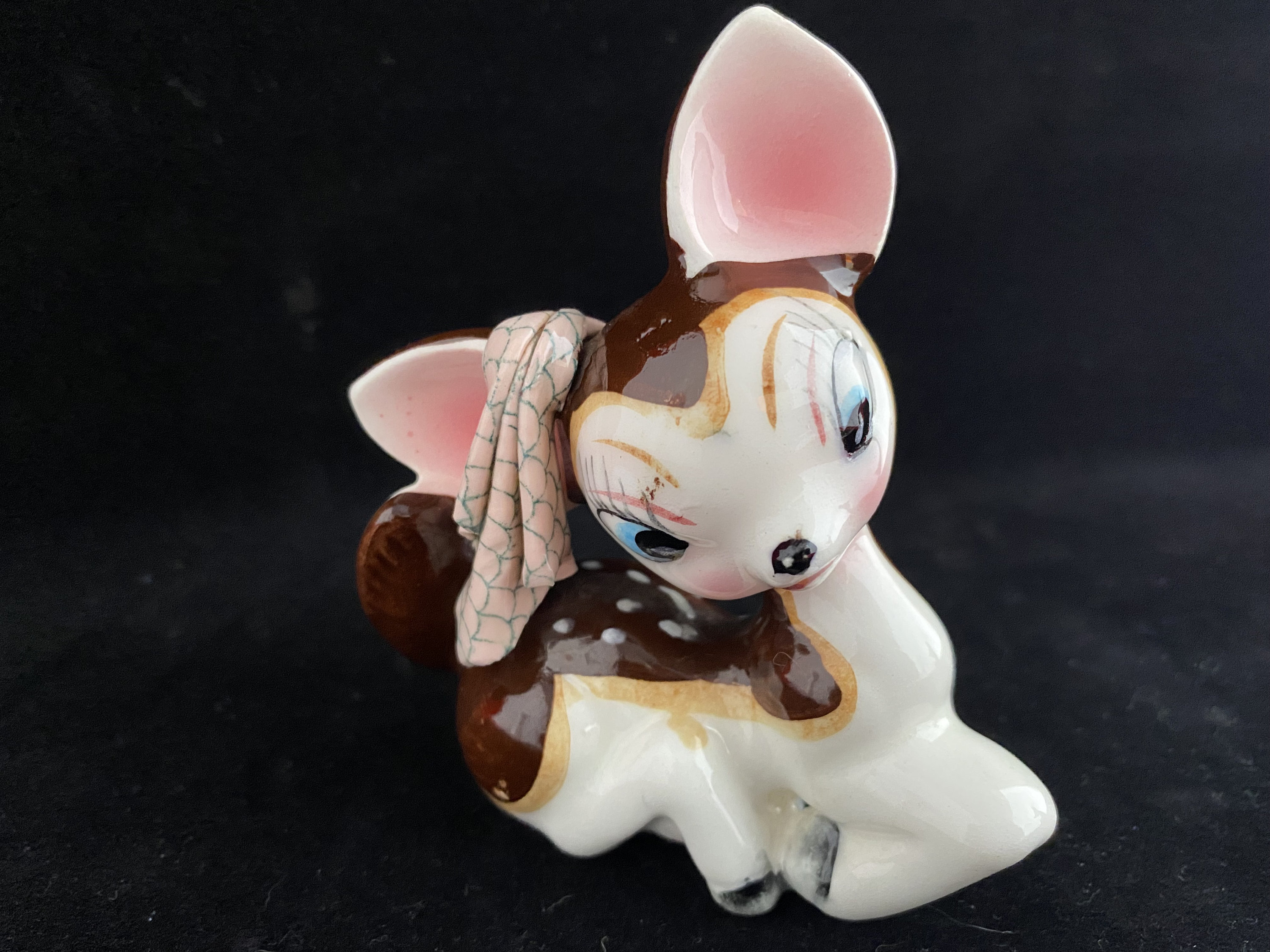 Deer / Vintage Ceramic Fawns / Japan Ceramic Set Fawns / Mid Etsy