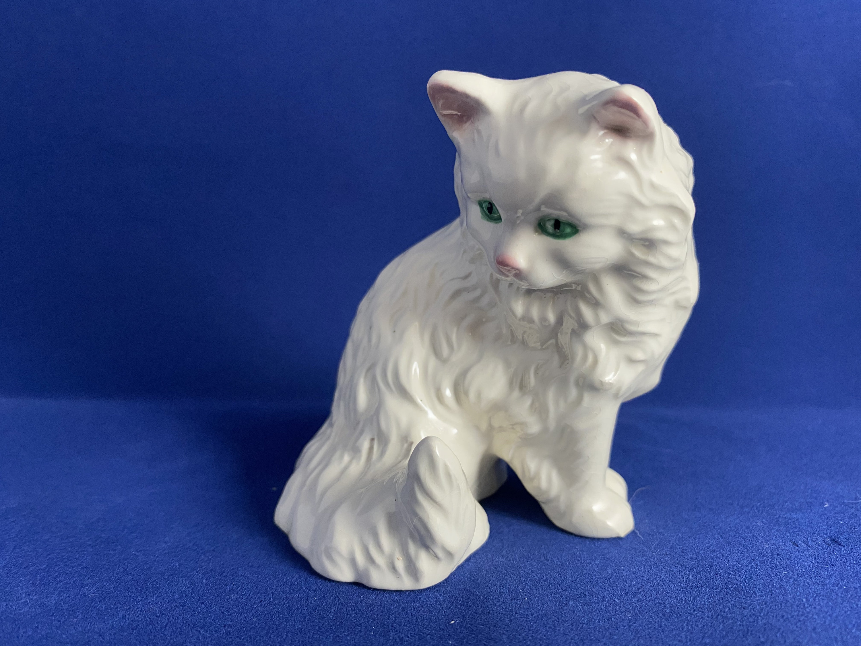 Goebel Cat Figurine / Vintage Goebel West Germany / Cat Figure Etsy