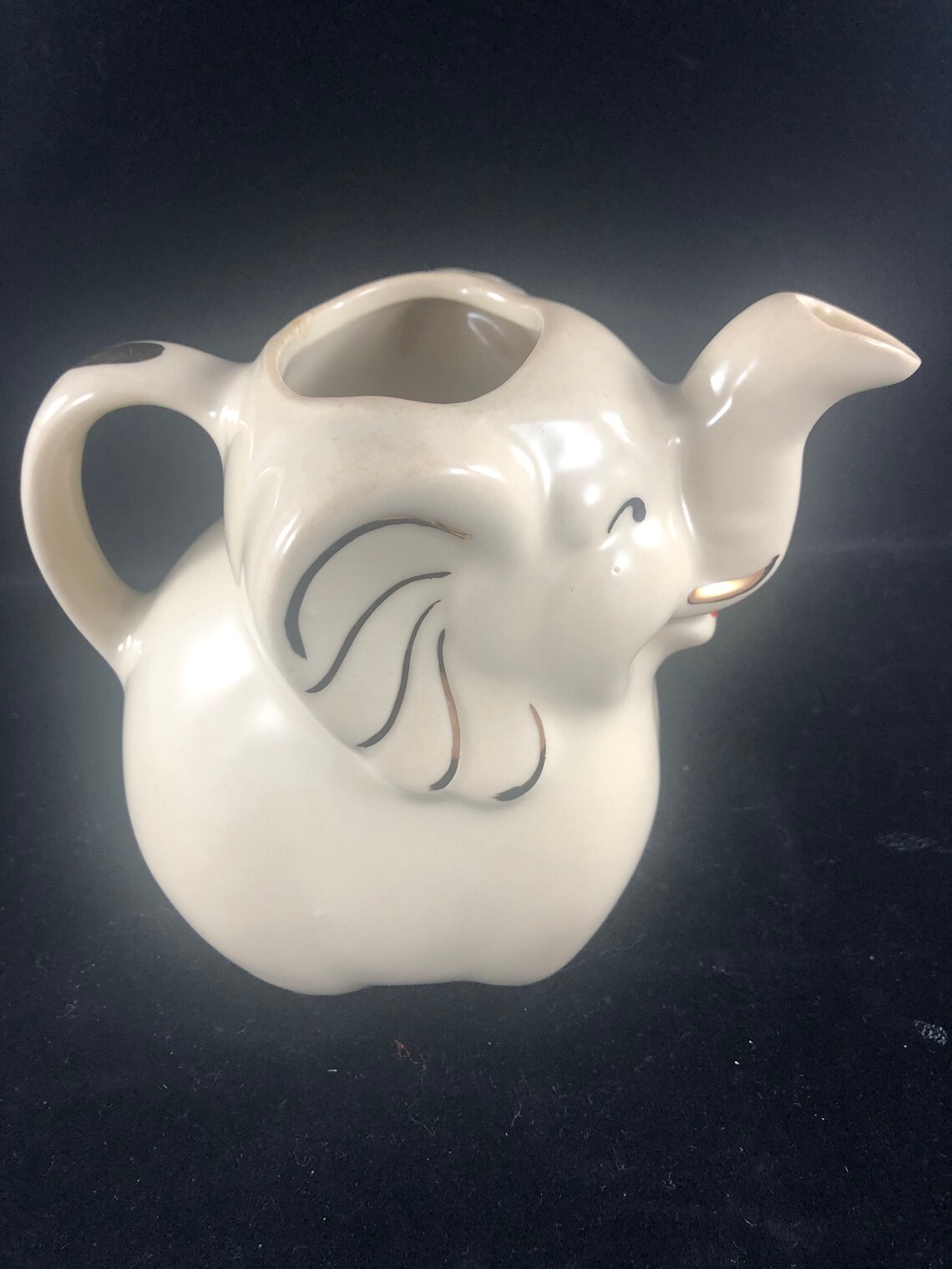 Shawnee Pottery / Shawnee Elephant Pitcher / Shawnee Creamer / Etsy
