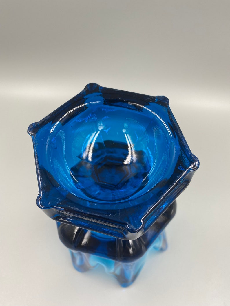 Viking Glass / Vintage Viking Glass Vase / Viking Art Glass Etsy