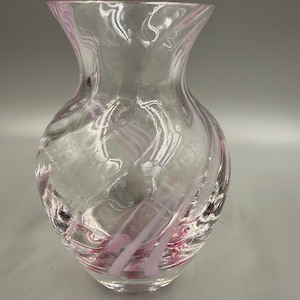 Caithness Glass / Vintage Caithness Scotland Glass Bud Vase Collectible Glass Home Decor