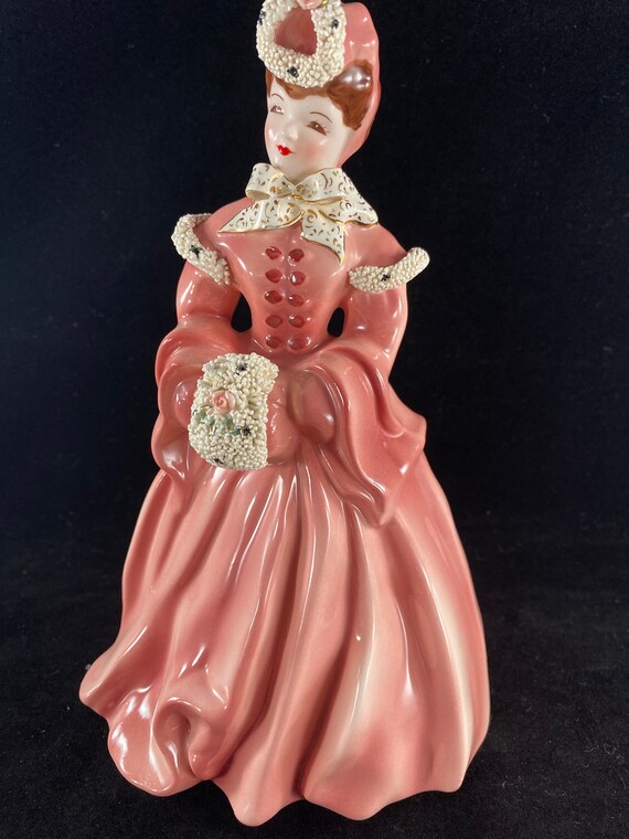 Florence Ceramics Delia Figurine Vintage Pasadena California Lady