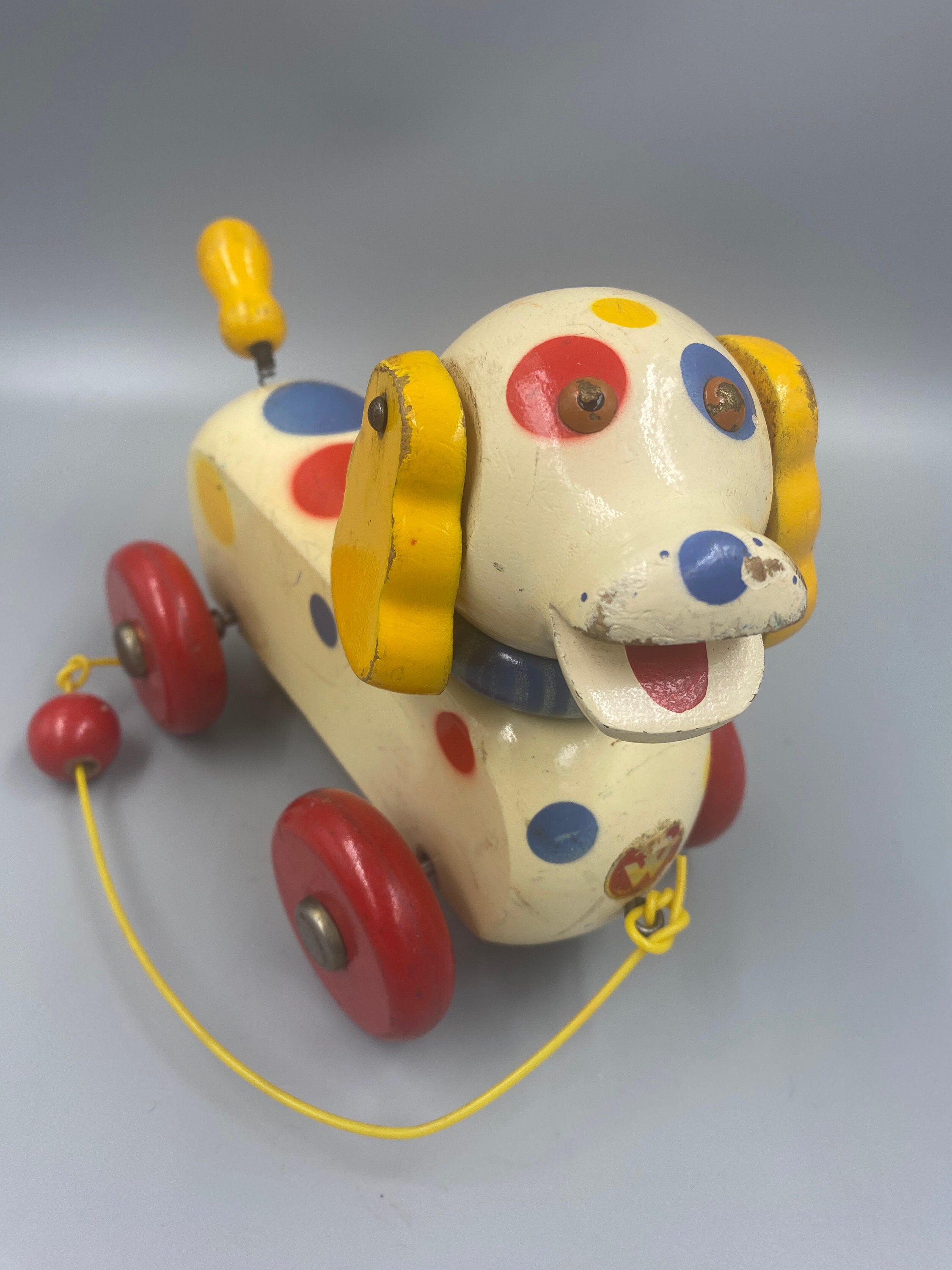 きーままーま　 クラウトール ドイツ ビンテージ ソフビ TOY Vintage Walter West Germany Pull Toy Dog Wooden Toy Mid Century