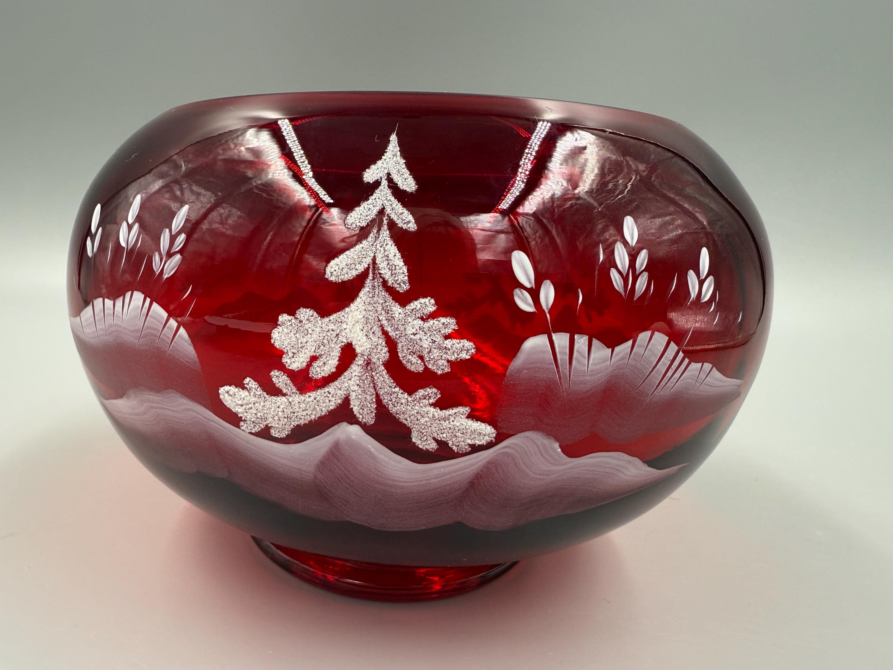 Fenton Winter Scene - Etsy