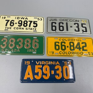 50s Oregon Plate - Etsy