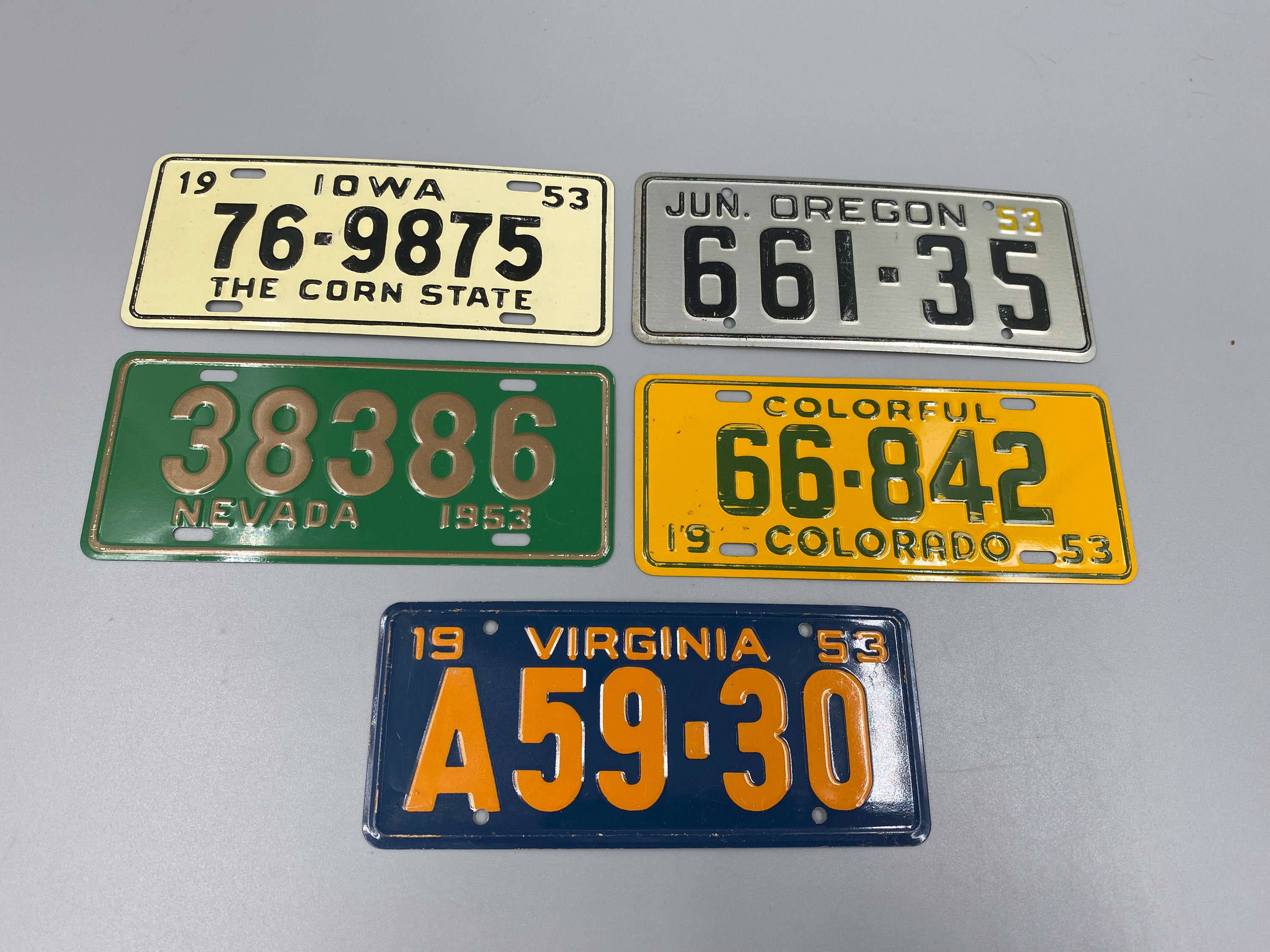 50s Oregon Plate - Etsy