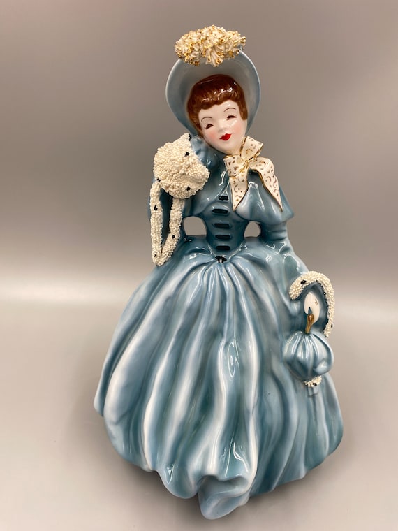 Vintage Florence Ceramics Scarlet Figurine 1950s Pasadena