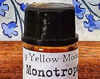 9yellowmoons Monotropa uniflora Ghost Indian Pipe Corpse Plant Rare Medicinal Nervine 2mL Tincture Sample
