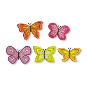 Monarch butterfly embroidery design Monarch butterfly machine embroidery design Butterfly Mini pink butterflies for garden flags jackets