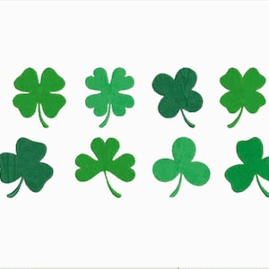 Shamrocks machine embroidery designs Shamrock embroidery design St patrick clover St patrick&#39;s day symbols for blankets shopper t-shirt bags