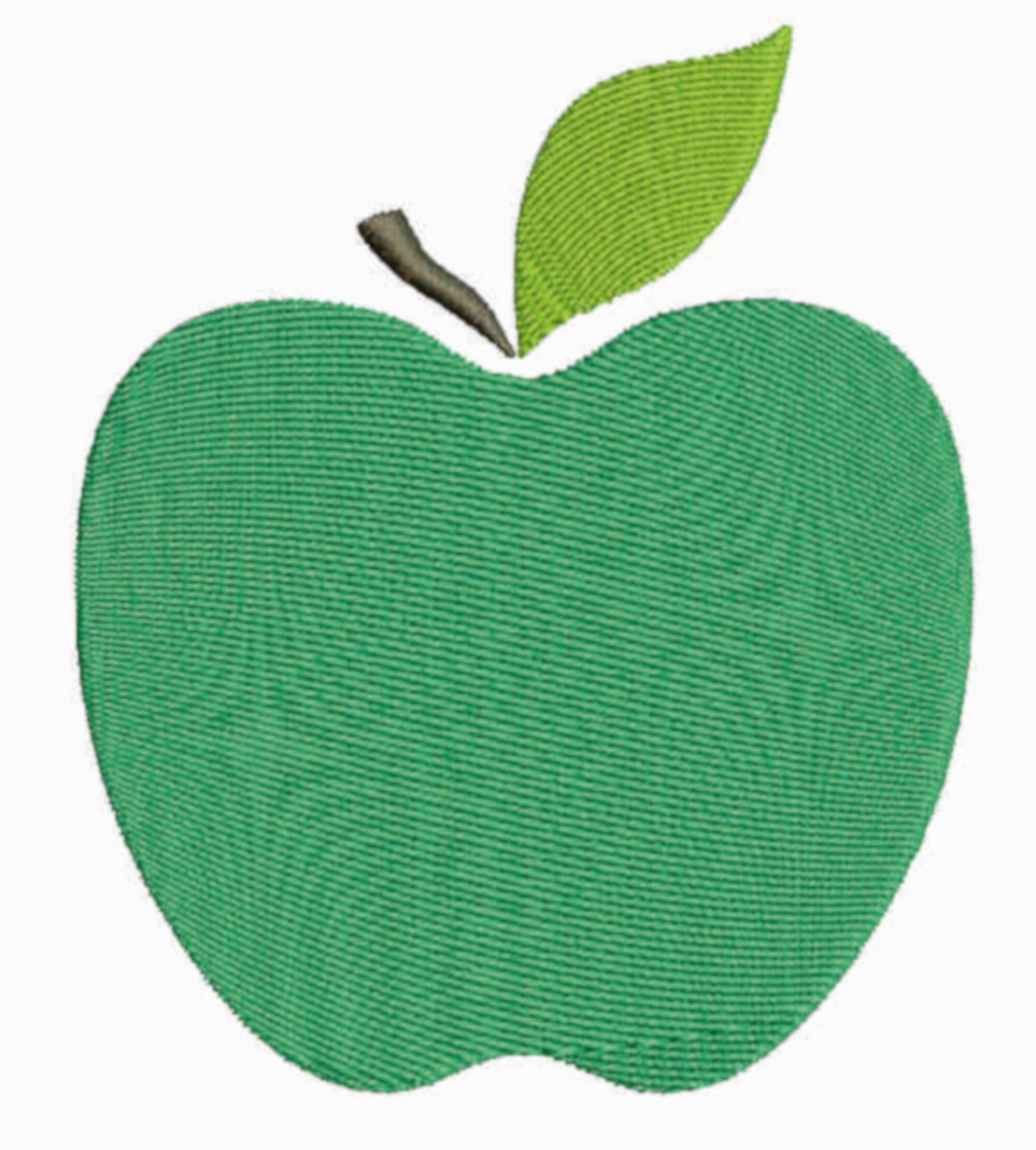 APPLE set of single machine embroidery 4'' Etsy